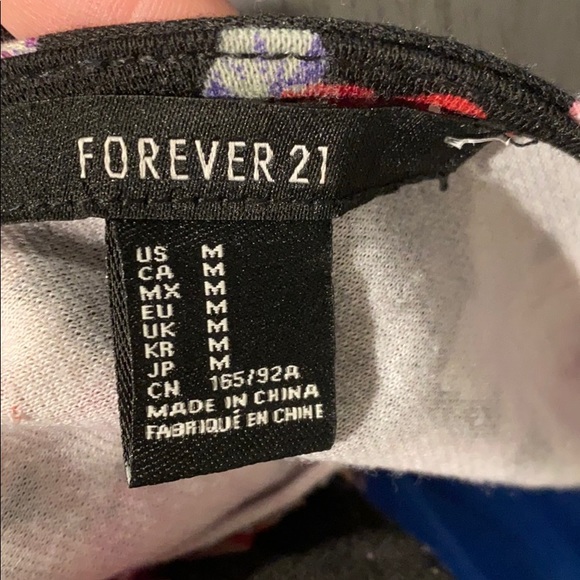 Forever 21 rose top size medium - Picture 3 of 3